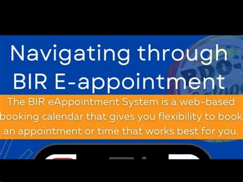 bureau of internal revenue|BIR eAppointment System.